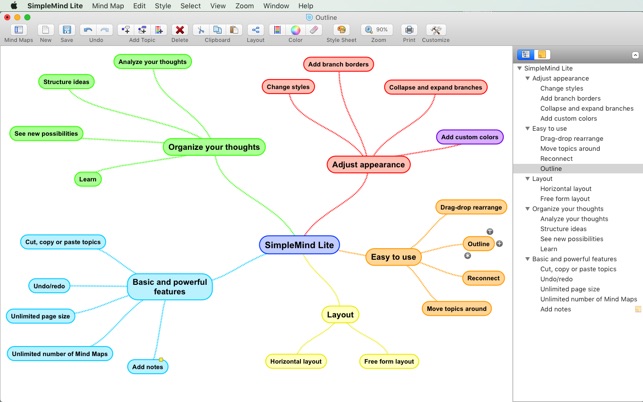 Free mind mapping tool for mac